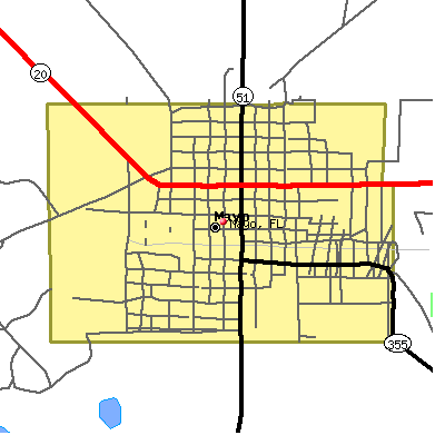 Mayo map