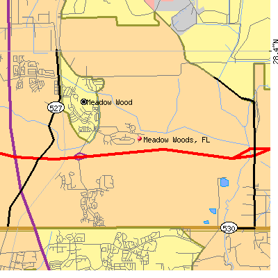 Meadow Woods map
