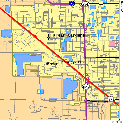 Medley map