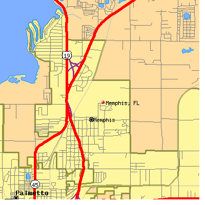Memphis map