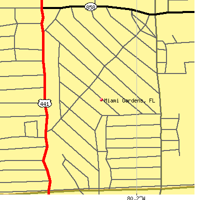 Miami Gardens map