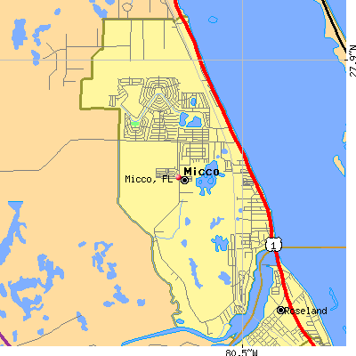 Micco map