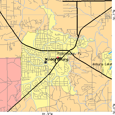 Middleburg map