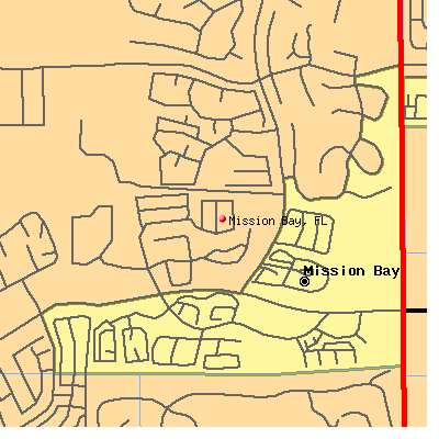 Mission Bay map