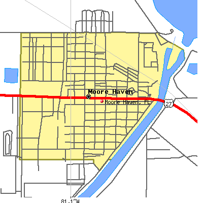 Moore Haven map
