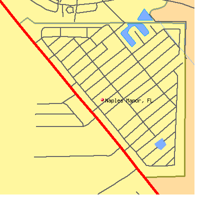 Naples Manor map