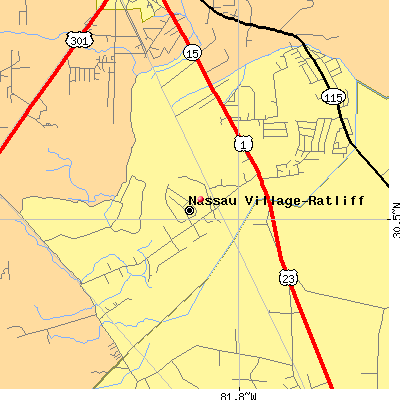 Nassau Village-Ratliff map