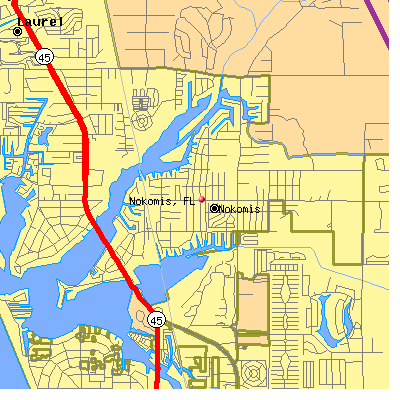Nokomis map
