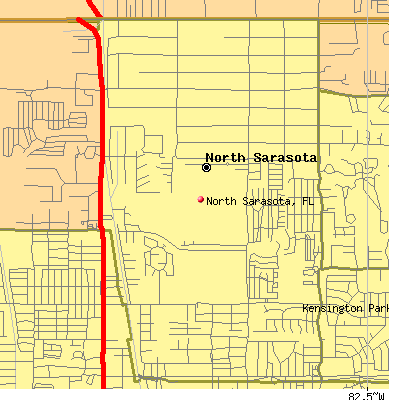 North Sarasota map