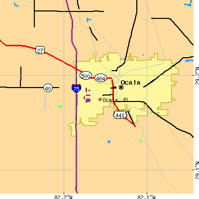 Ocala map