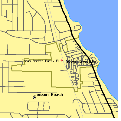 Ocean Breeze Park map