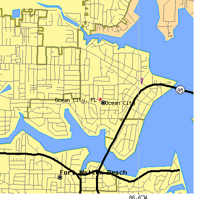 Ocean City map