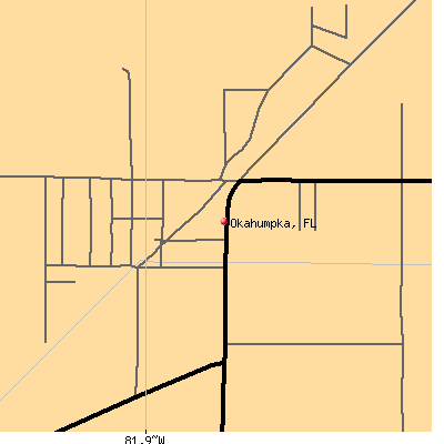 Okahumpka map