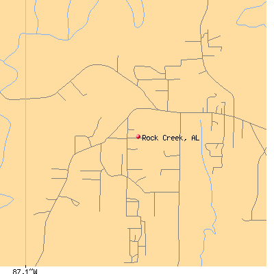 Rock Creek map