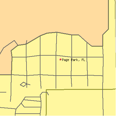 Page Park map