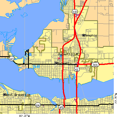 Palmetto map
