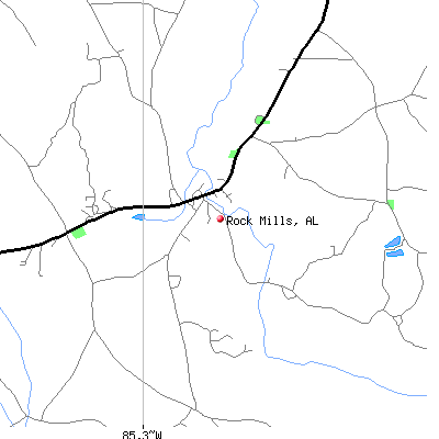 Rock Mills map