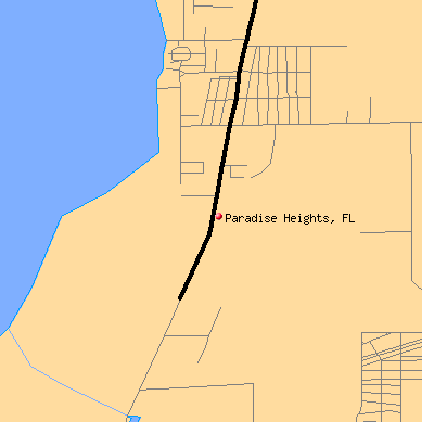 Paradise Heights map