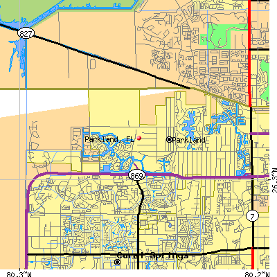 Parkland map