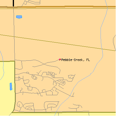 Pebble Creek map