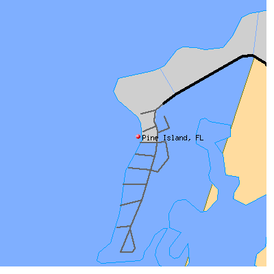 Pine Island map