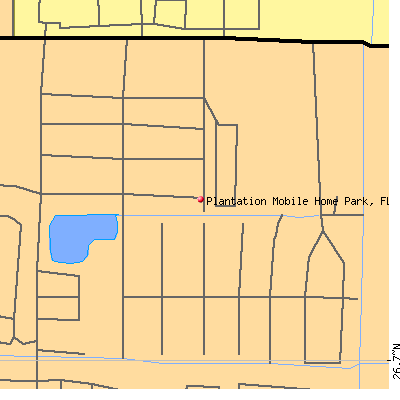 Plantation Mobile Home Park map