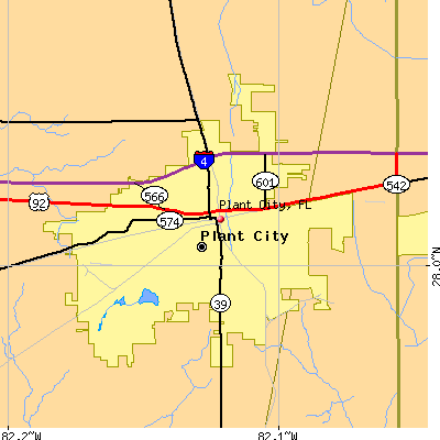 Plant City map