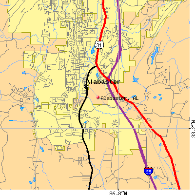 Alabaster map