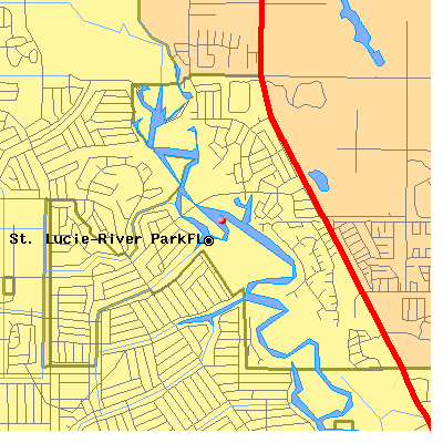 Port St. Lucie-River Park map