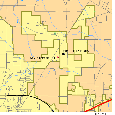 St. Florian map