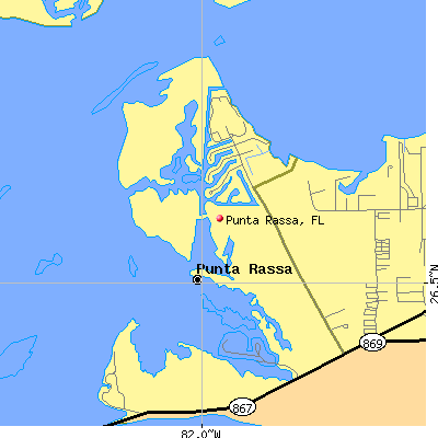 Punta Rassa map