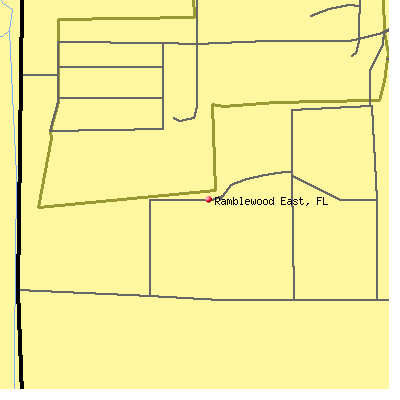 Ramblewood East map