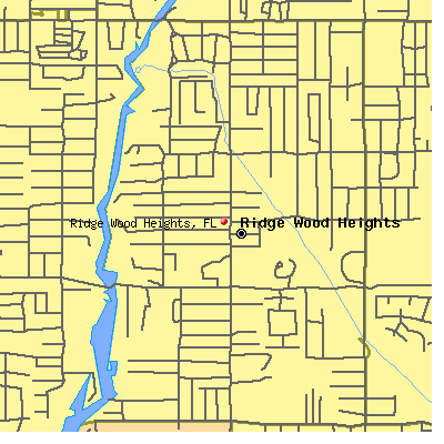 Ridge Wood Heights map