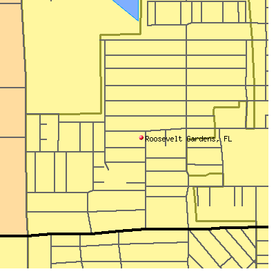 Roosevelt Gardens map