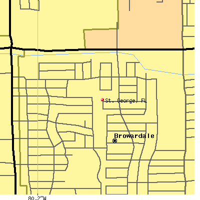 St. George map