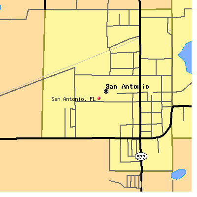 San Antonio map