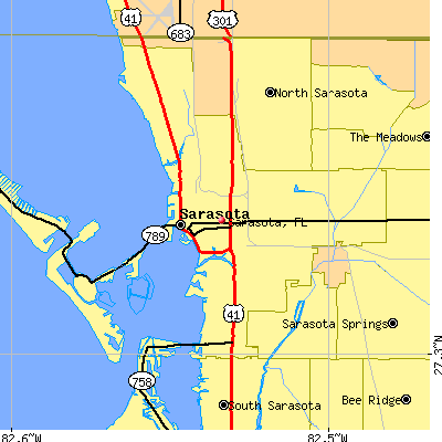 Sarasota map