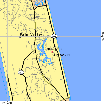 Sawgrass map