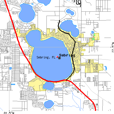 Sebring map