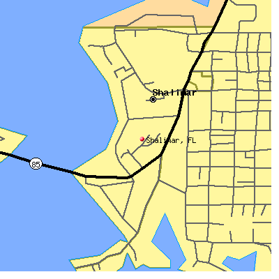Shalimar map