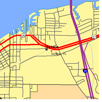 Solana map