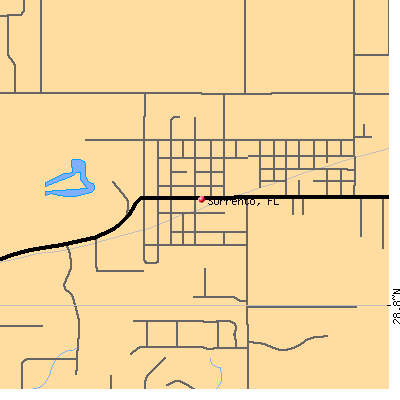 Sorrento map