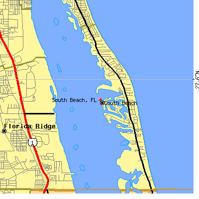 South Beach map