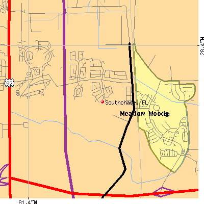 Southchase map