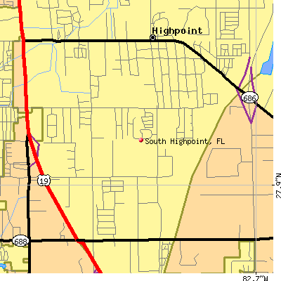 South Highpoint map