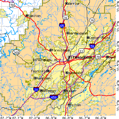 Birmingham map