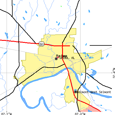 Selma map