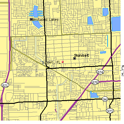 Sunset map