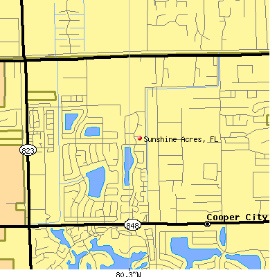 Sunshine Acres map
