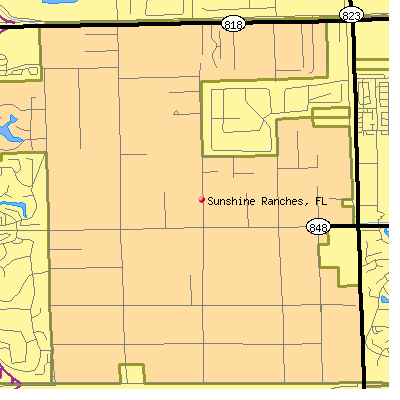Sunshine Ranches map